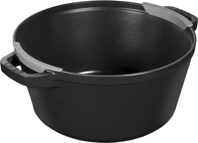 Tigan për pjekje Staub La Cocotte, ZWILLING, 24 cm, Gize, Zi