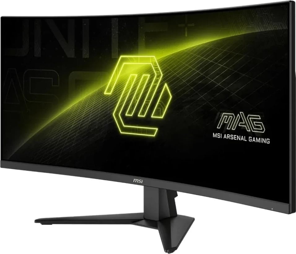 Monitor MSI MAG 346CQ, 34 inch, UWQHD, 180Hz, VA, i zi