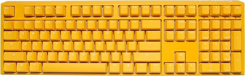 Tastierë Ducky One 3 Gaming USB QWERTY Anglisht Verdhë