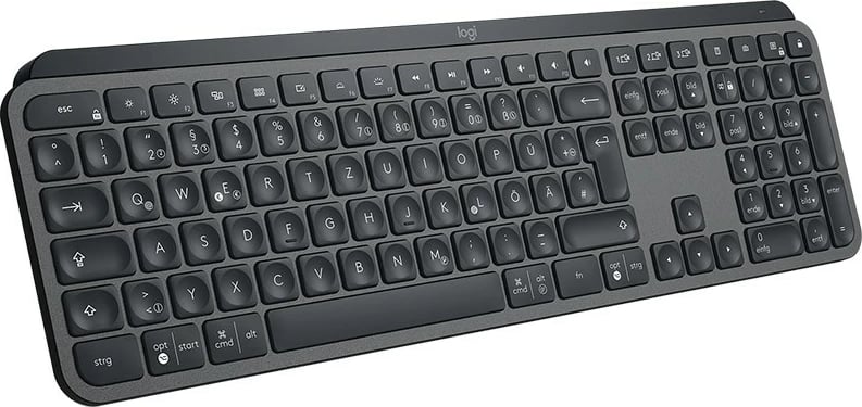 Tastierë Logitech MX Keys, wireless, ndriçim, full-size, grafit