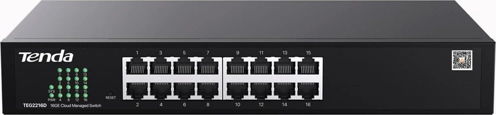 Switch Tenda TEG2216D, 16 porte, Cloud, i zi