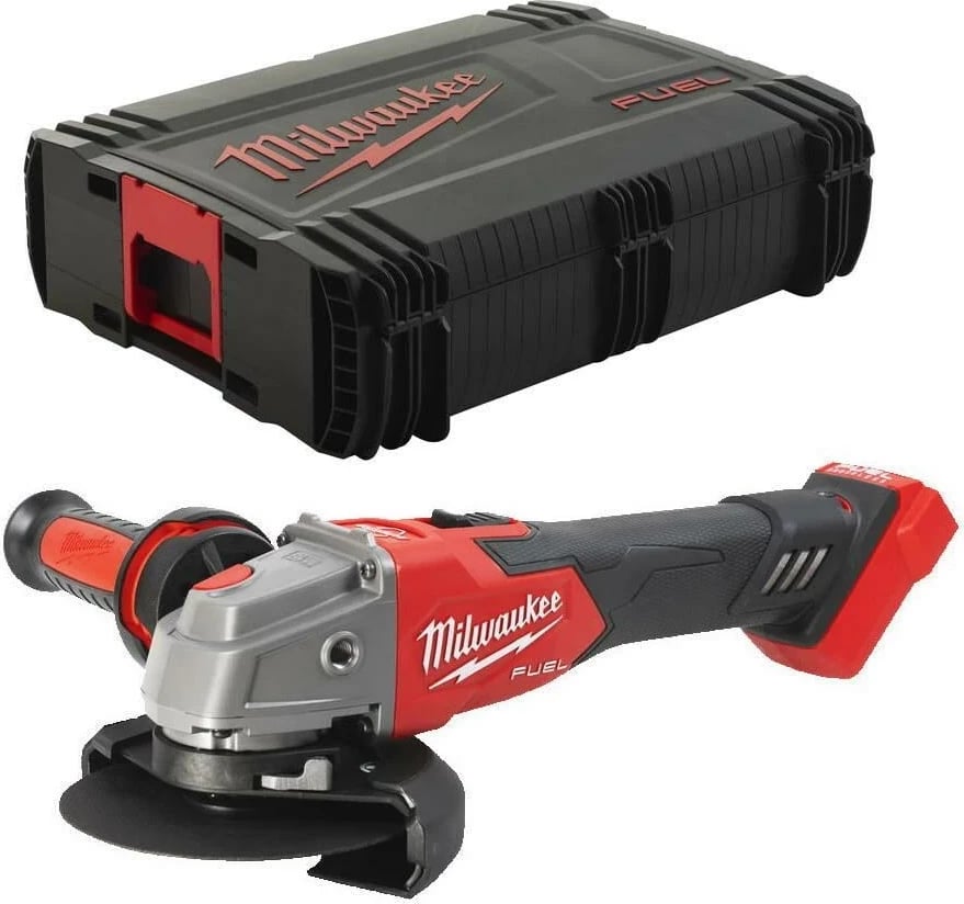 Grinder Milwaukee M18FSAGV125XB-0X me frenim, e kuqe