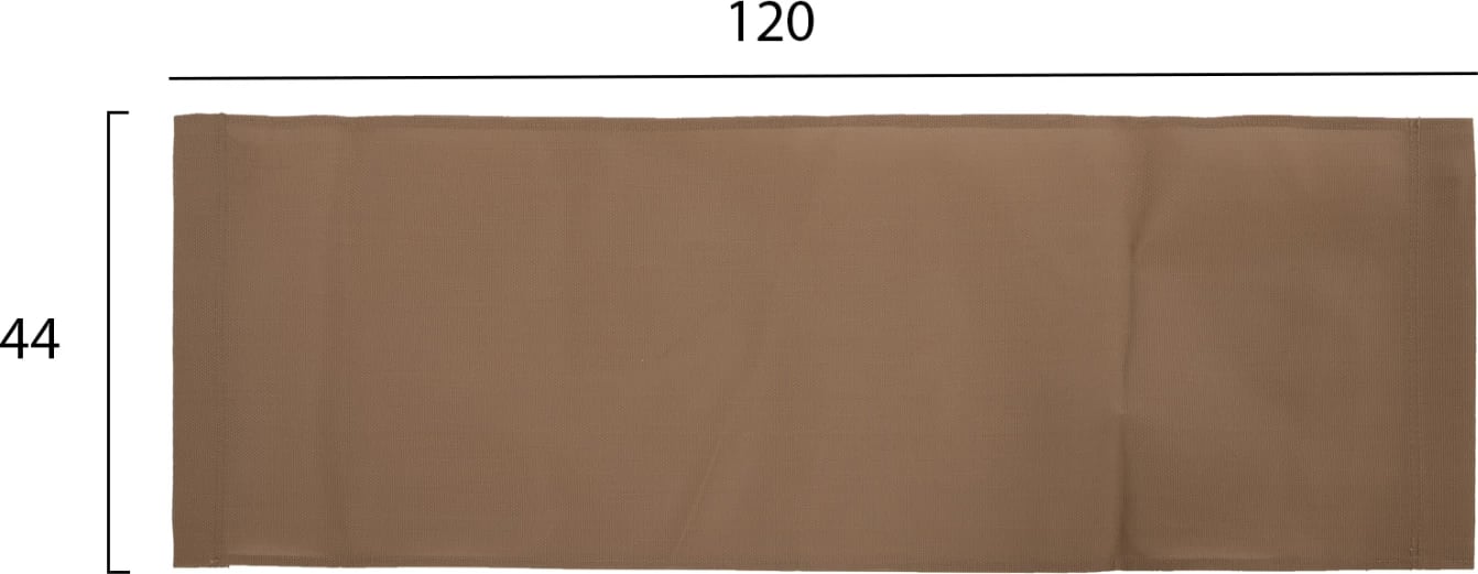 Pëlhurë zëvendësuese Textilene FH5301.04 550gr/m2 2X1 ngjyrë mocha për shezlongët NAXOS 120x44 cm