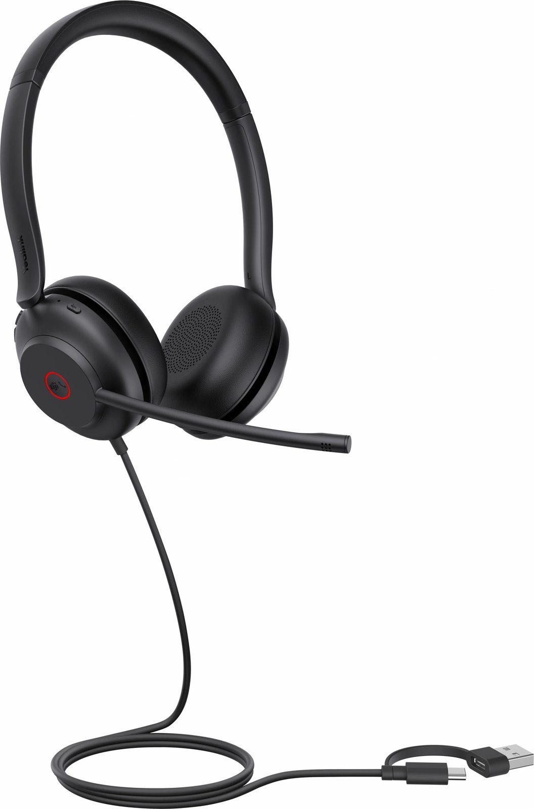 Kufje Yealink UH35, USB-C/A, Binaural, 20 - 20000 Hz, e zezë