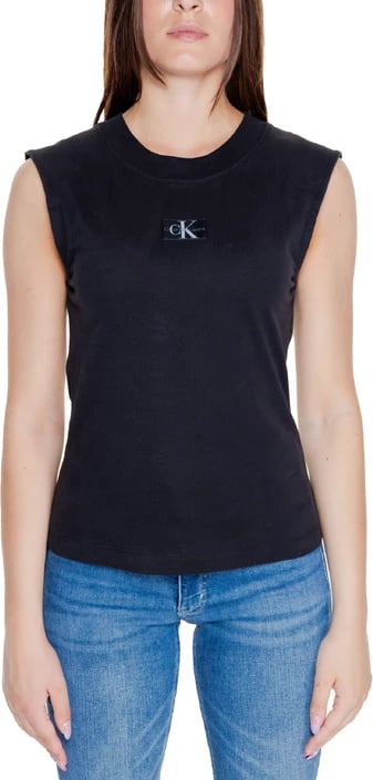 Maicë Calvin Klein Jeans, femra, e zezë
