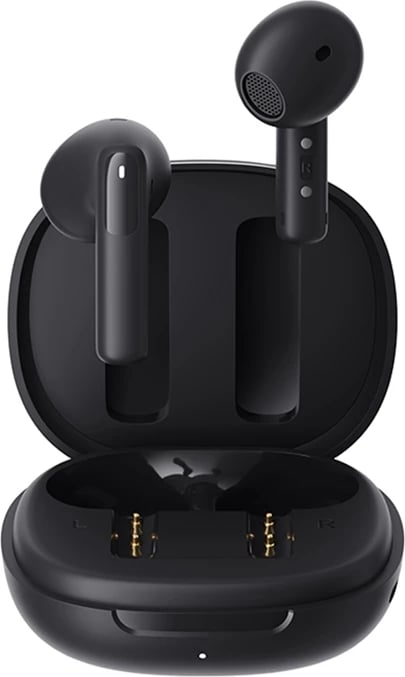 Kufje TWS QCY AilyBuds E20 HT13, Bluetooth 5.4, me mikrofon, IPX4, e zezë