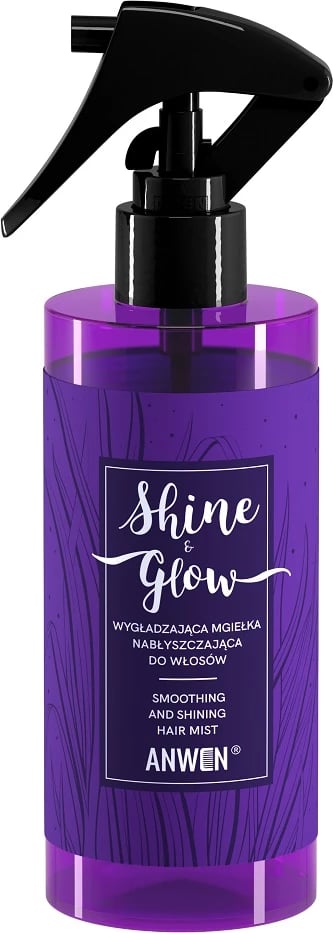 Mist për flokë Anwen Shine & Glow Smoothing Glossy Hair Mist për femra 150ml