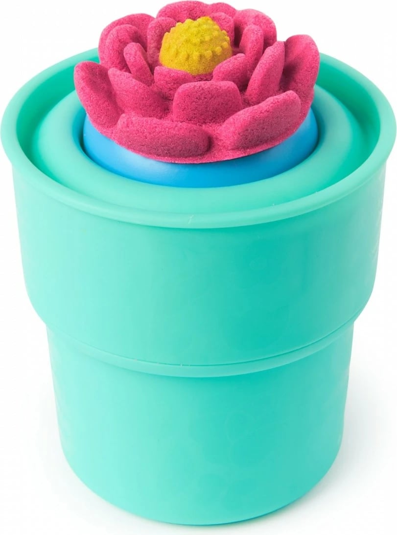 Set rërë kinetike Spin Master Kinetic Sand Flower SquishBlossom, 240g, 2 ngjyra