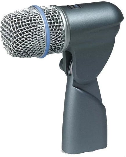 Mikrofon studioje Shure BETA 56A, dinamik, superkardioid, me kabllo, argjendtë