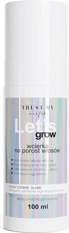 Losion për rritje të flokëve Trust My Sister Let's Grow për femra 100ml
