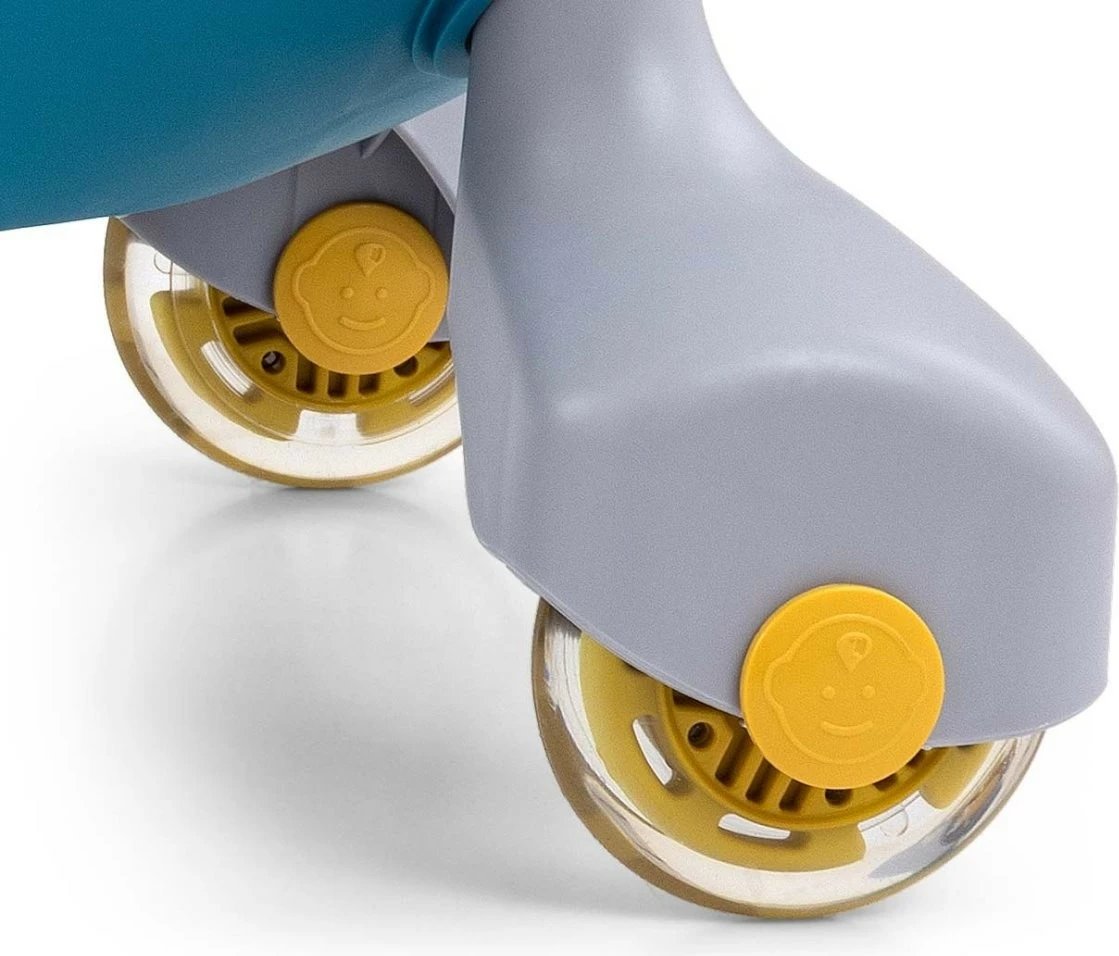 Lodër ride-on Milly Mally Gravity Gaiter, 4 rrota, Gjelbër/Verdhë