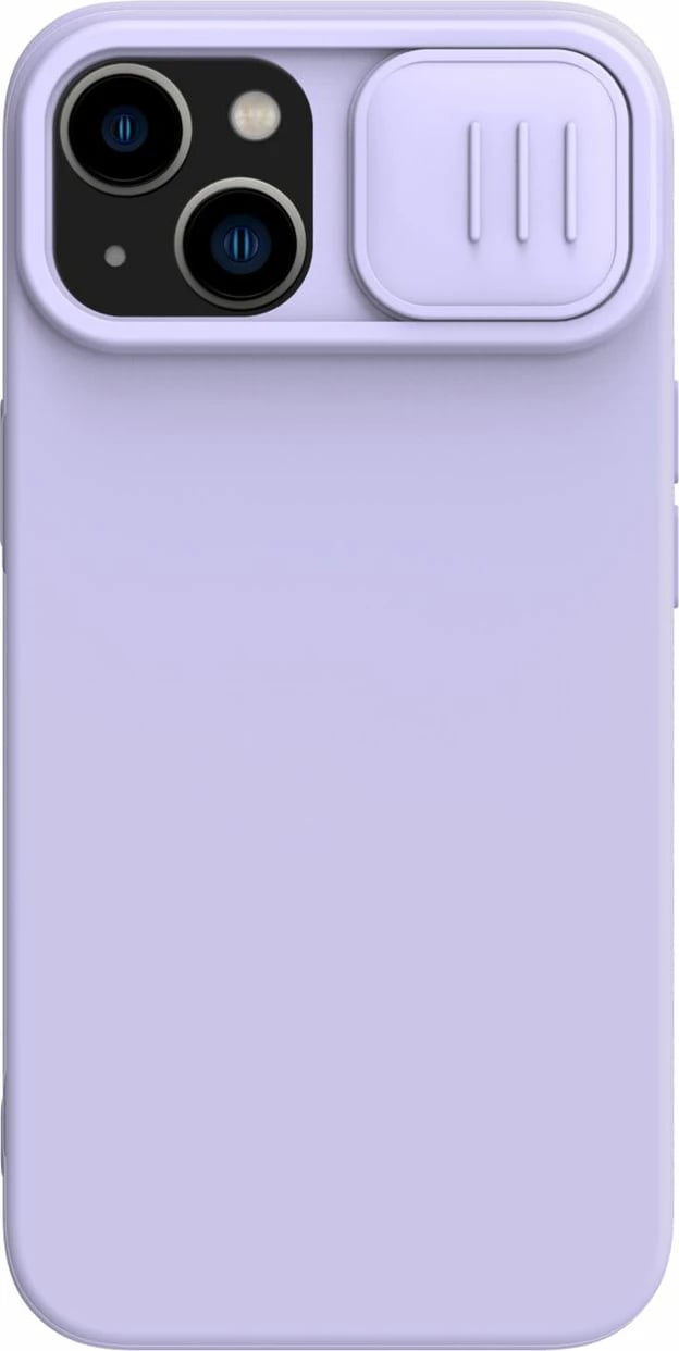 Mbështjellës Nillkin CamShield Silky Silicone për iPhone 14 Plus, Violet