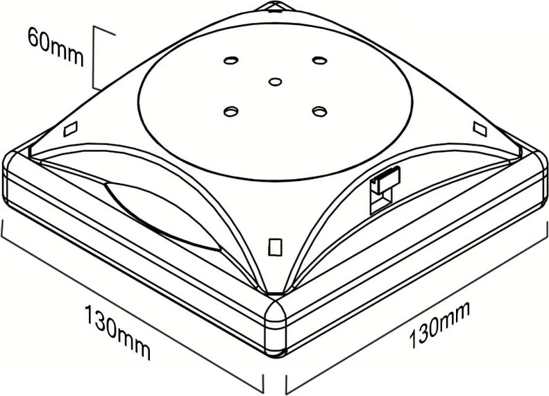Dritë diellore Maclean MCE124, 4 LED, Sensor muzgu, Argjendtë