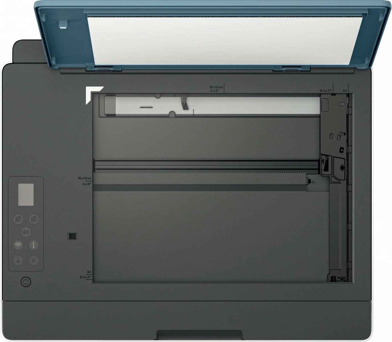 Pajisje multifunksionale HP Smart Tank 585, 1F3Y4A, gri/bardhë/blu