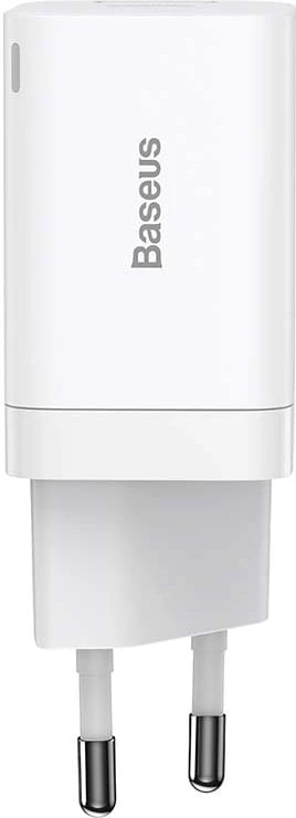 Karikues rrjeti Baseus CCSUPP-E02, Super Si Pro, 30W, USB + USB-C, i bardhë