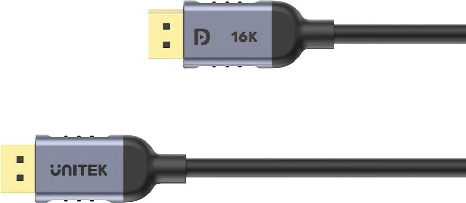 Kabllo DisplayPort UNITEK C1628GY01-3M, 3 m, E zezë