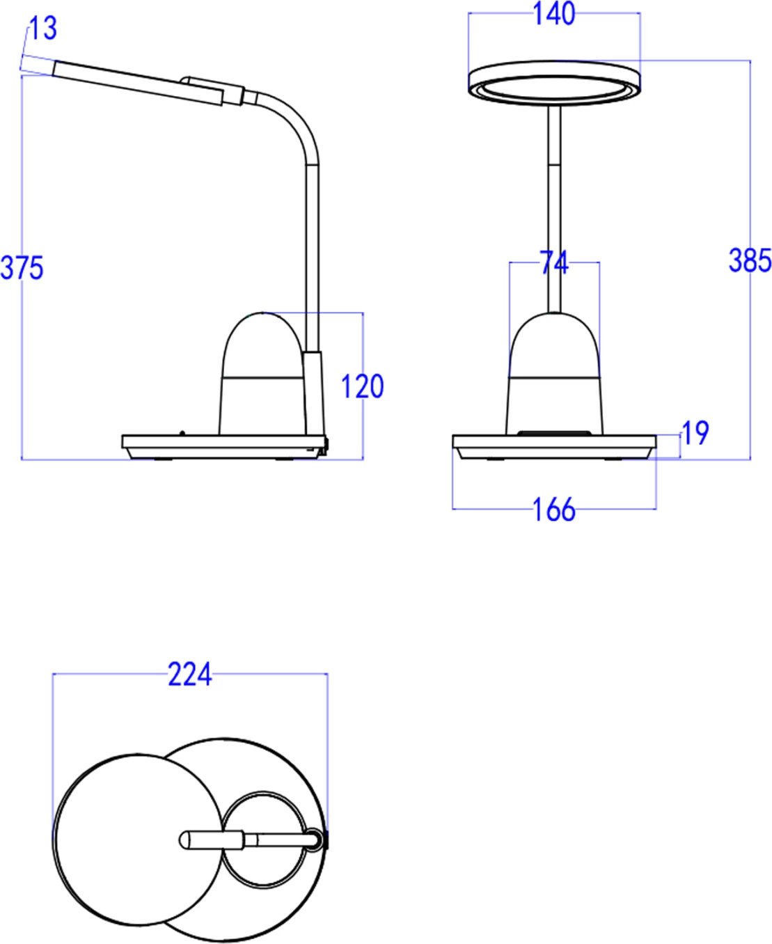 Lampë tavoline për fëmijë LED, figura e maces, FH4449.04, ngjyrë e verdhë e butë-bardhë, ABS