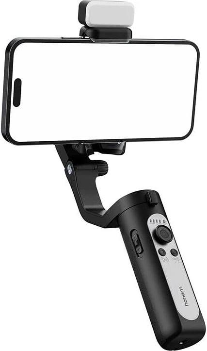 Gimbal Hohem iSteady XE Kit për telefona, me dritë magnetike, i zi