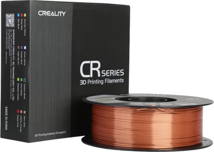 Filament PLA Creality CR-Silk, 1.75 mm, 1 kg, Bakër