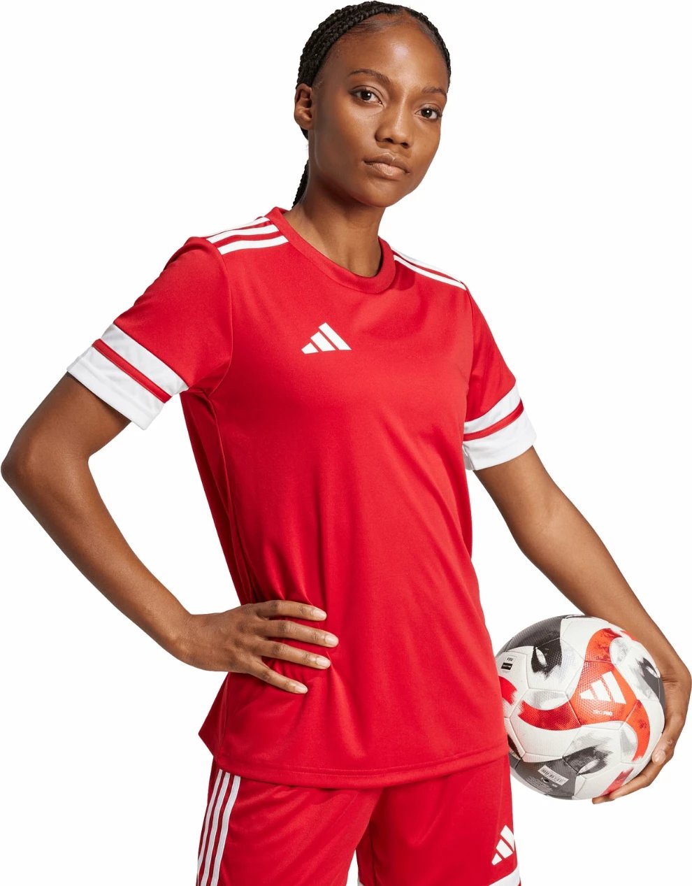 Maicë për femra adidas, e kuqe