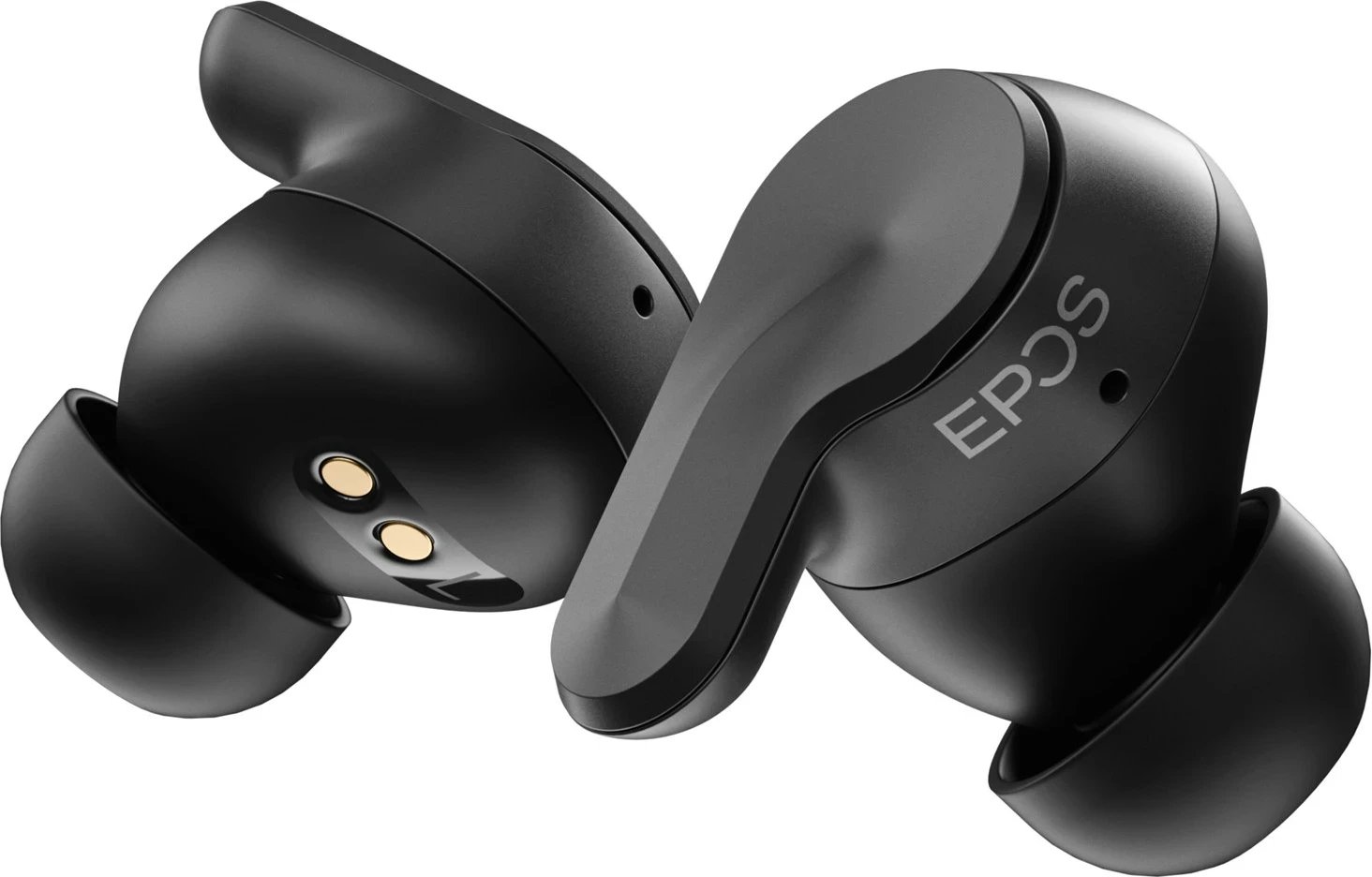 Kufje EPOS ADAPT E1TWS, True Wireless, Bluetooth 5.3, të zeza, me kuti karikimi