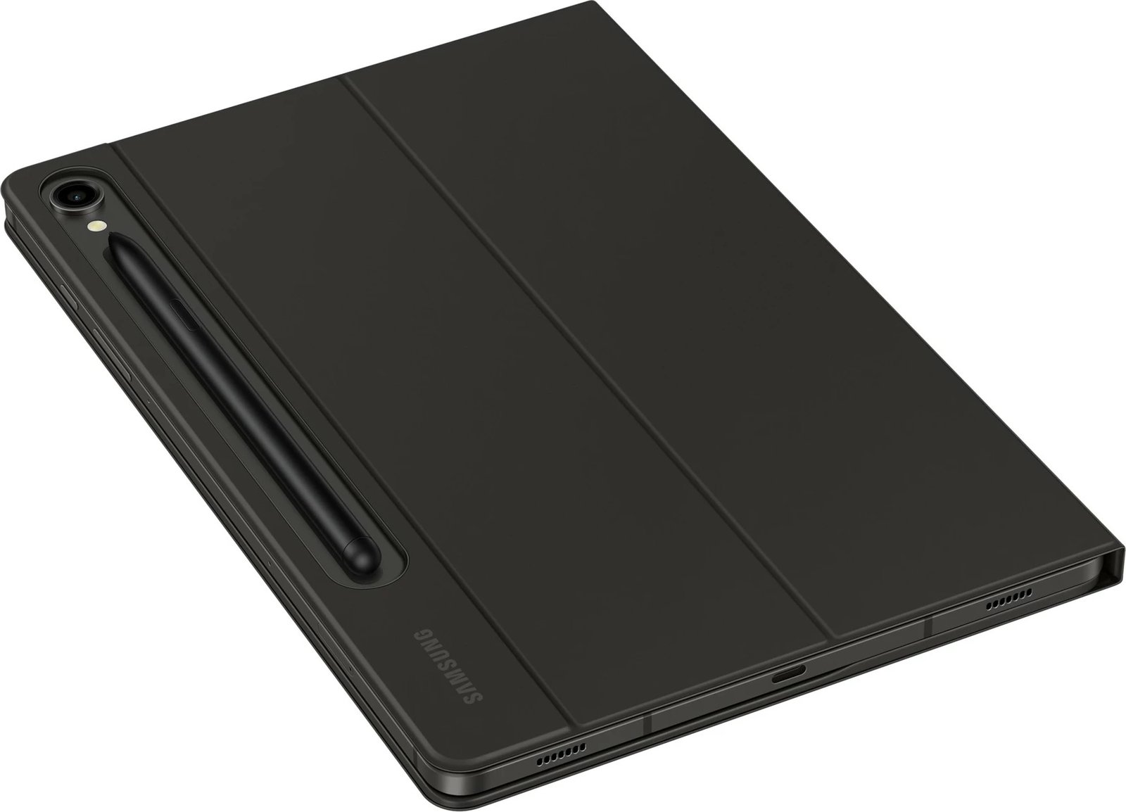 Mbështjellës tastierë Samsung EF-DX720, QWERTZ, Galaxy Tab S9, Galaxy Tab S9 FE, e zezë