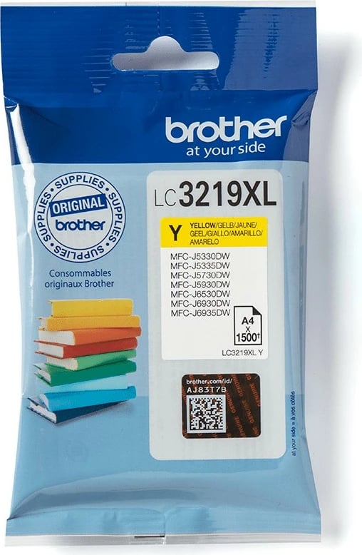 Toner Brother LC3219XLY, 1500 faqe, Ngjyrë Verdhë