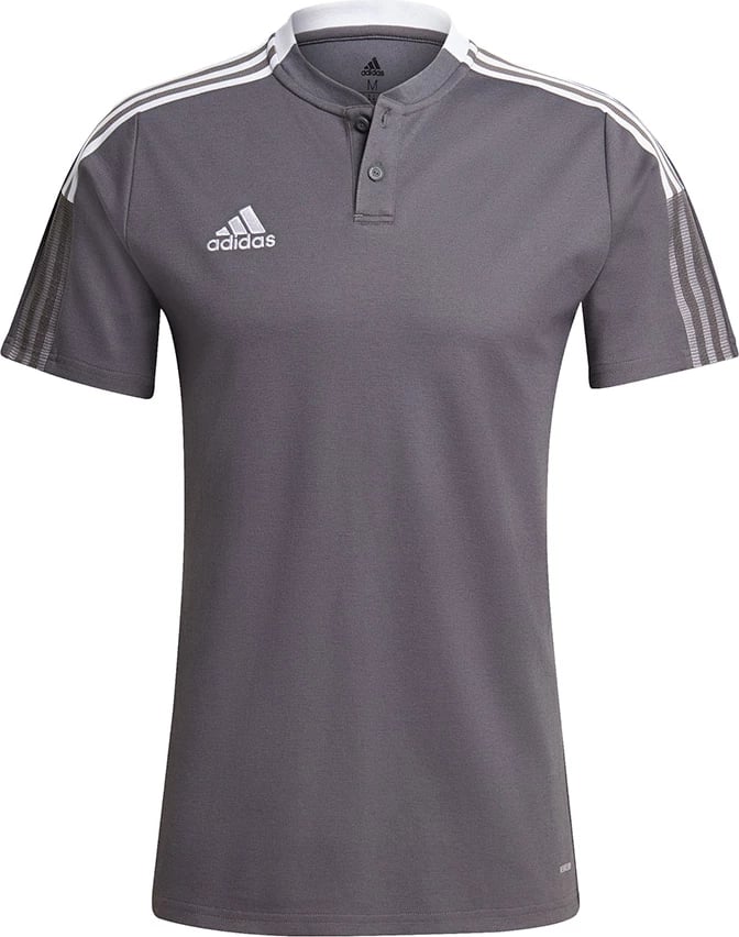 Maicë polo për meshkuj adidas, gri
