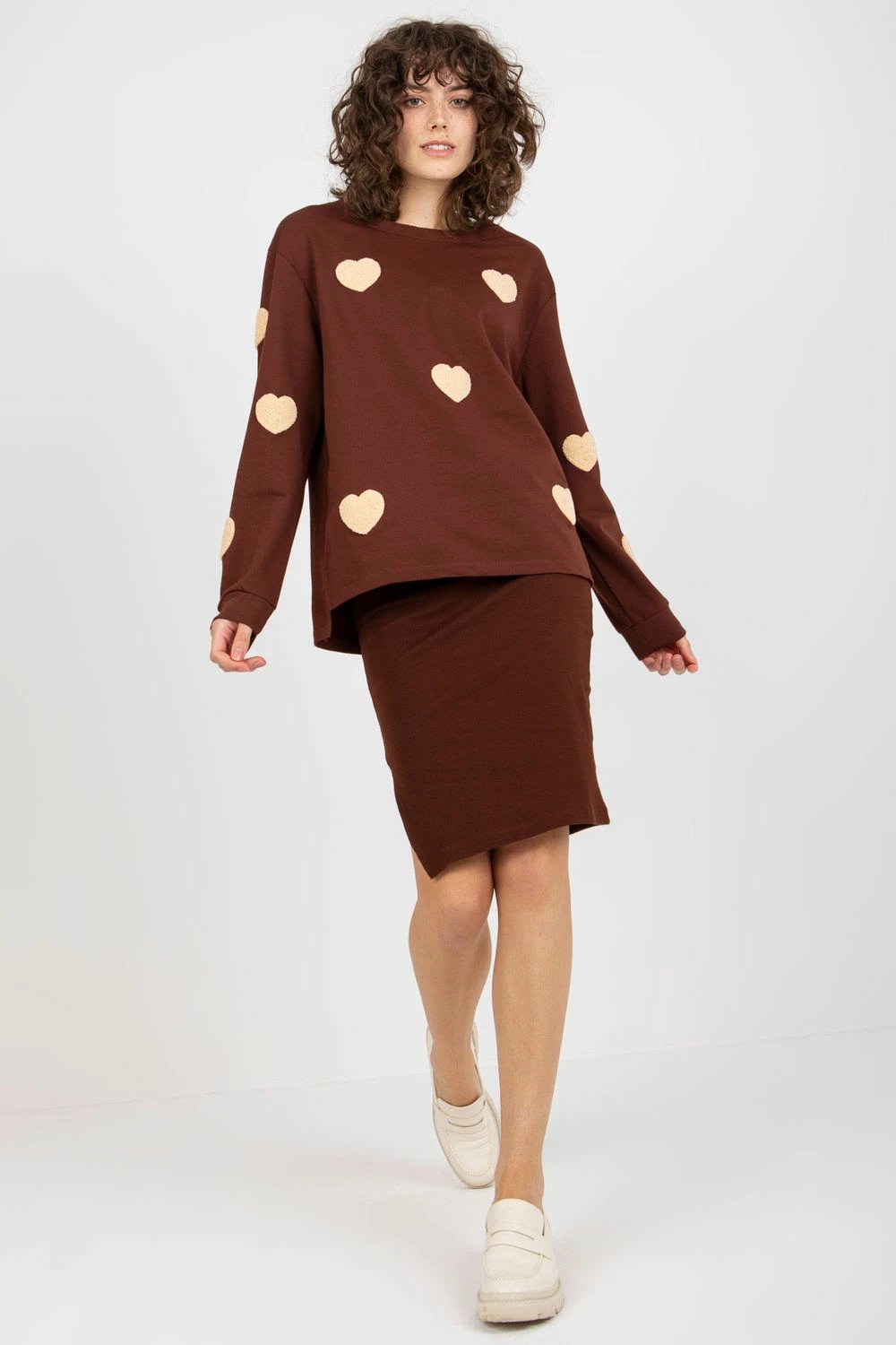 Set për femra Fancy 175687, ngjyrë kafe