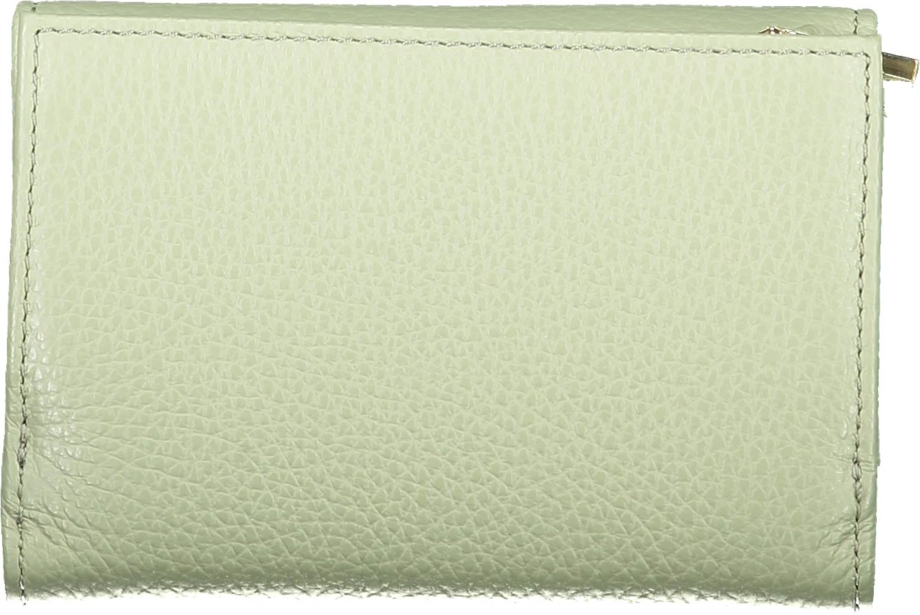 Portofol për femra COCCINELLE Metallic Soft Wallet, e gjelbër