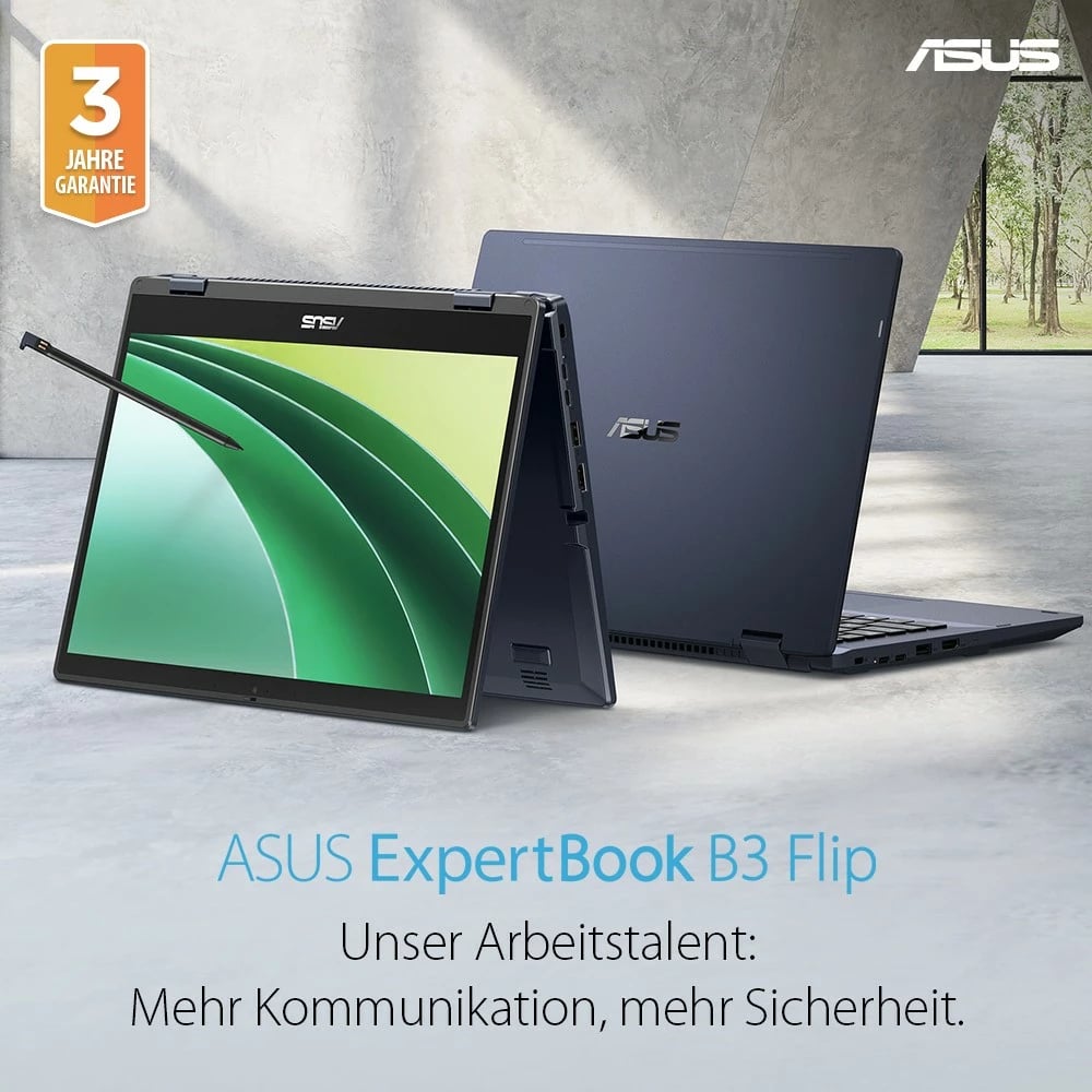 Laptop ASUS ExpertBook B3 Flip B3402FBA-LE0172X, Intel Core i5, 16 GB RAM, 512 GB SSD, Star Black