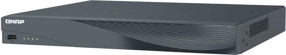 Regjistrues rrjeti NVR, QNAP, TVR-AI200-16CH-16P, 16 kanale, PoE+, 4K HDMI, 2x SATA deri 24 TB, AI