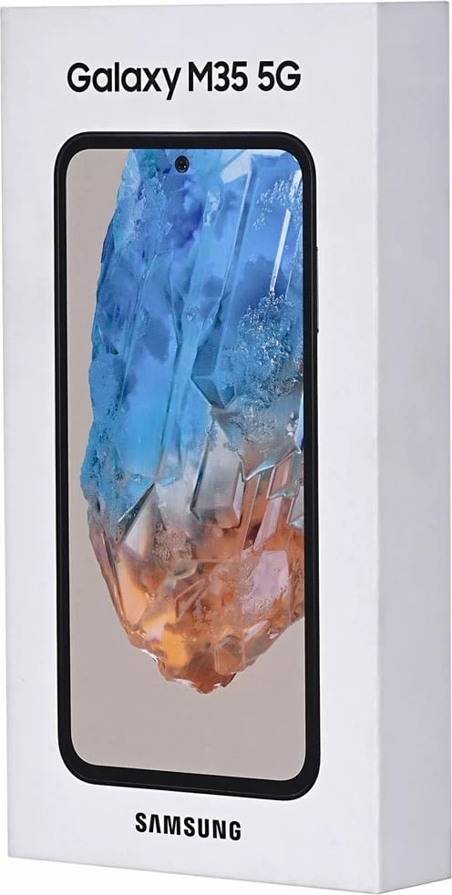 Celular Samsung Galaxy M35 5G, 6.6", 6 GB RAM, 128 GB, Blu