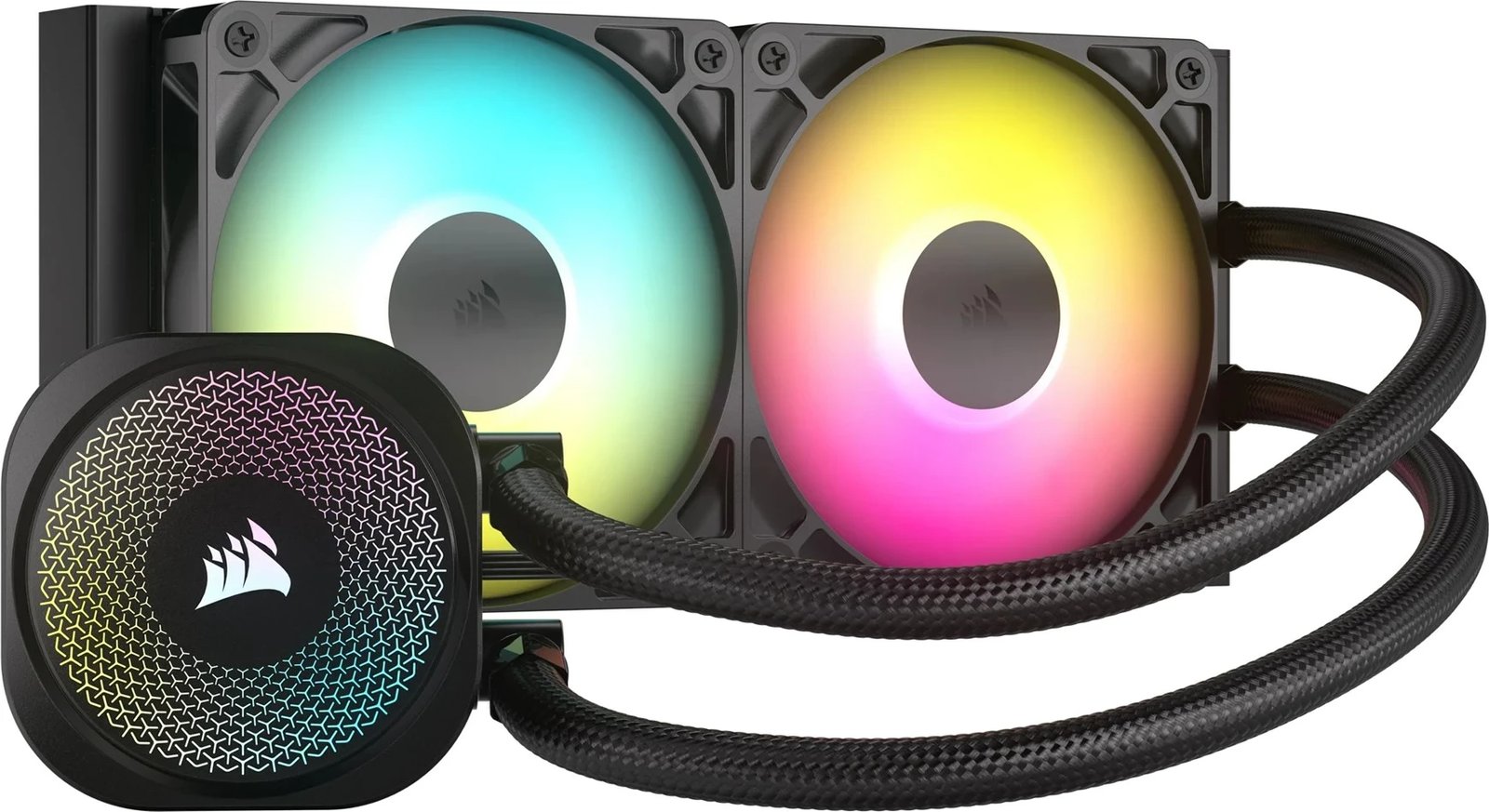 Ftohës uji Corsair NAUTILUS 240 RS ARGB, për procesor, 1 copë, Zi