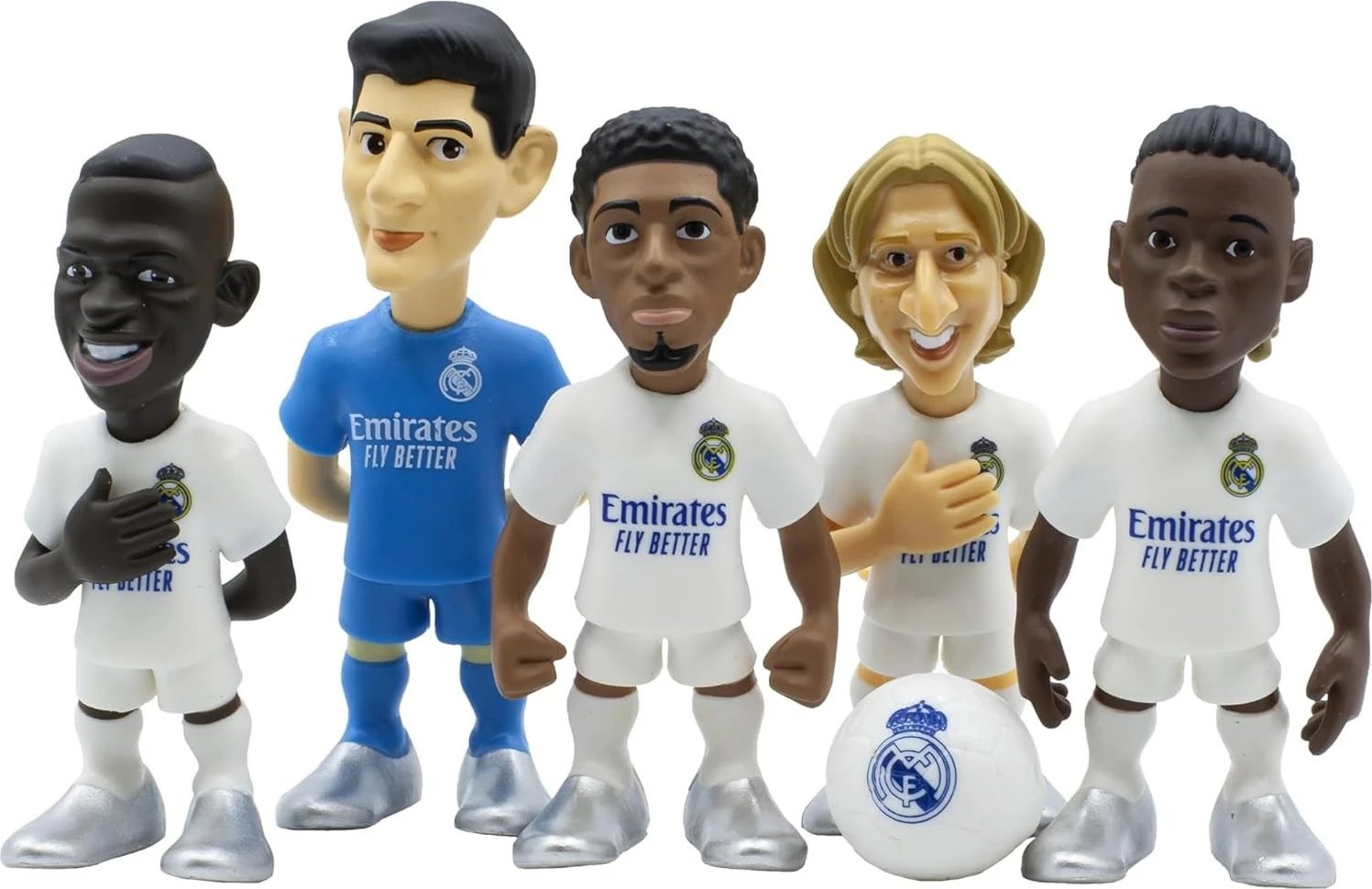 Set figurina MINIX Real Madrid CF, 7 cm, 5+1