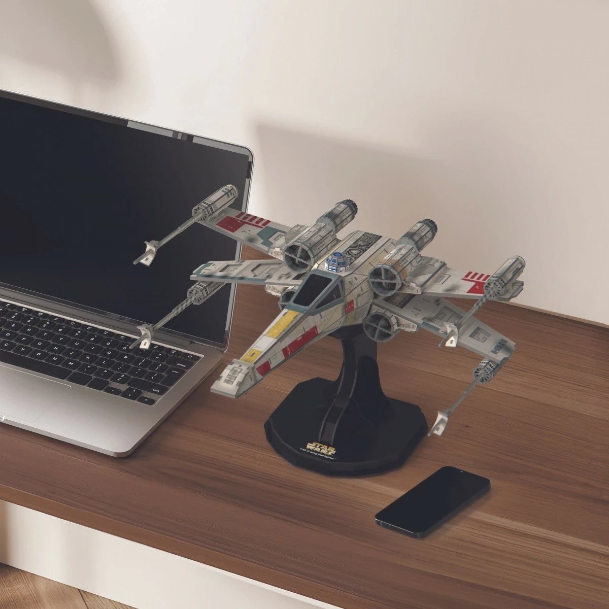 Puzzle 4D Star Wars Spin Master X-Wing T-65, 160 pjesë, plastikë