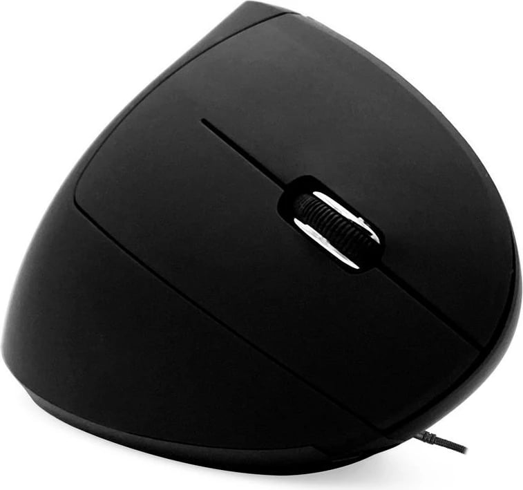 Maus vertikal Media-Tech Vertic MT1122, me ndriçim shumëngjyrësh, me kabllo, i zi