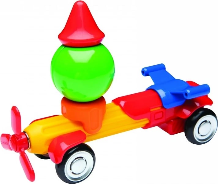 Set lodrash magnetike Magformers Stick-O Urban, 16 pjesë