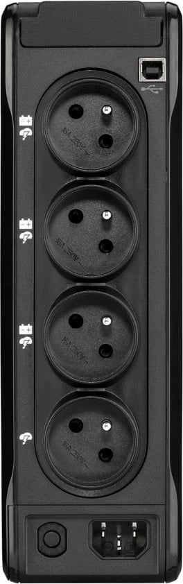 Kasë UPS Eaton 3P Ellipse 900 USB FR, 900 VA, 540 W, E zezë