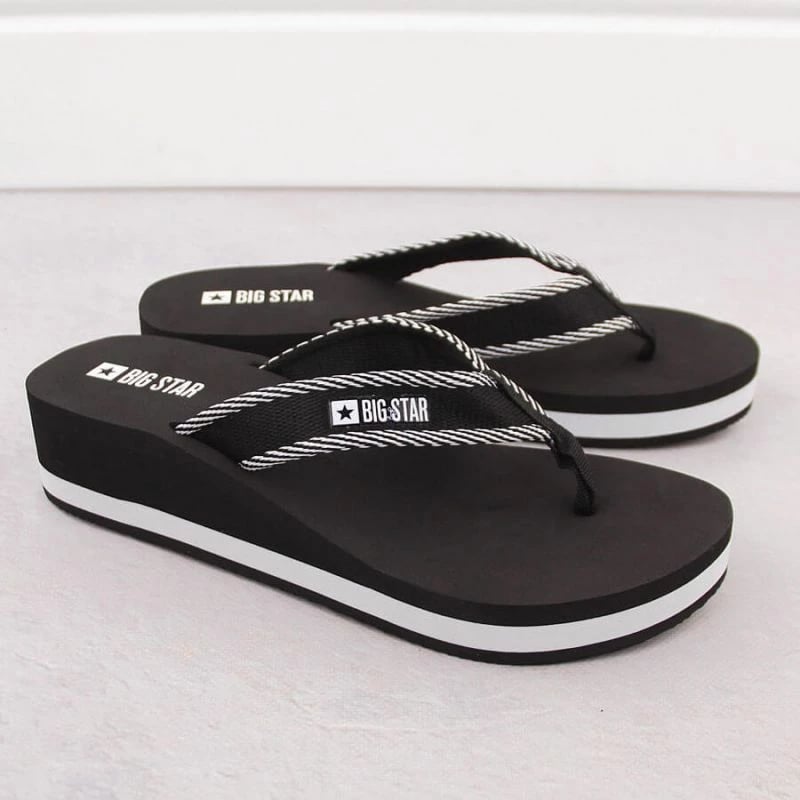 Flip-flop Big Star femra, të zeza