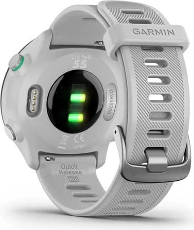 Smartwatch Garmin Forerunner 55, 42 mm, GPS, iOS, Bardhë