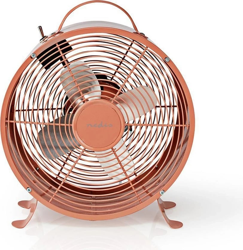 Ventilator tavoline Nedis FNCL10PK20, metalik, rozë