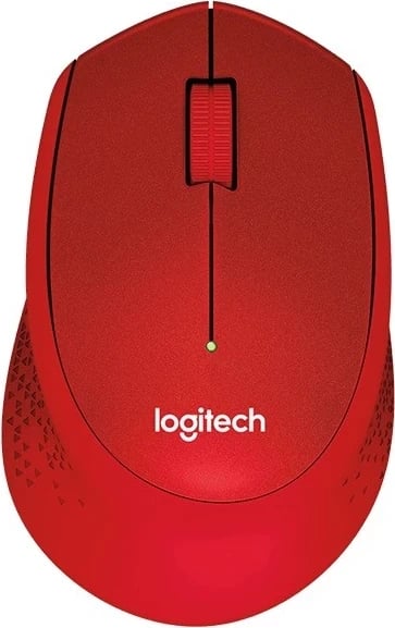 Maus Logitech M330 Plus, i kuq