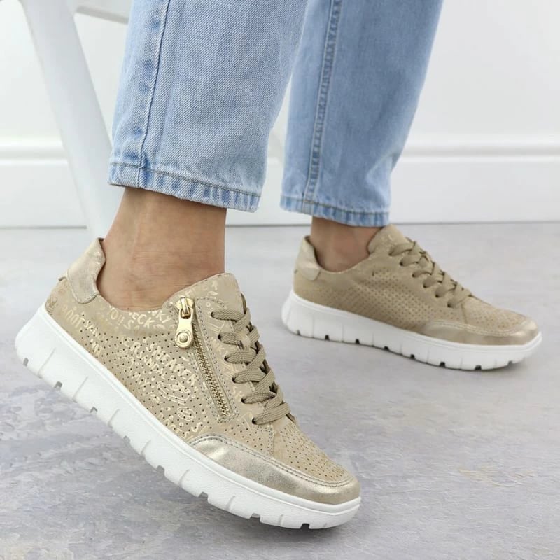 Atlete për femra Rieker, bezhë