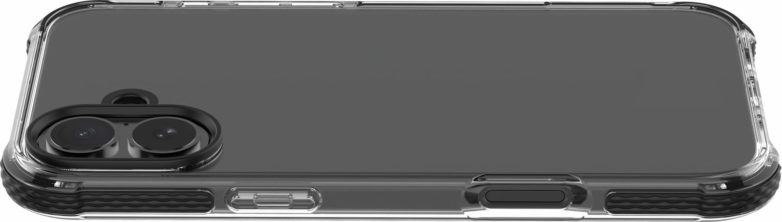 Mbështjellës Cellular Line Tetra Force Strong Guard për iPhone 16, 6.1", i zi