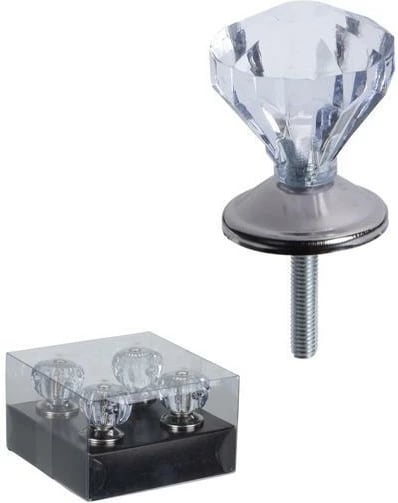 Doreza dekorative KOOPMAN 41065-01, Set 4 copë, transparente