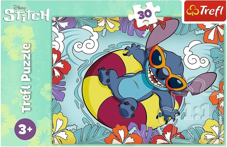 Puzzle Trefl Lilo & Stitch, 30 pjesë, për fëmijë Puzzle Trefl Lilo & Stitch, 30 pjesë, për fëmijë