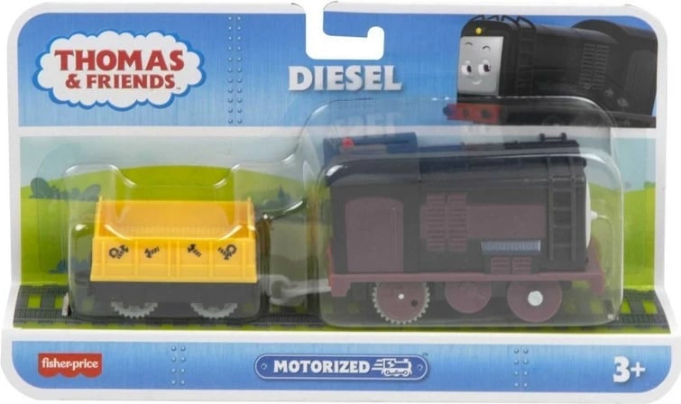 Lodër trenash Fisher Price Thomas & Friends Diesel HDY64 me motor, shumëngjyrëshe, set