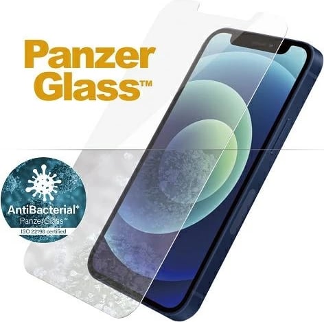Xham i temperuar PanzerGlass Standard Super+ për iPhone 12 mini, antibakterial