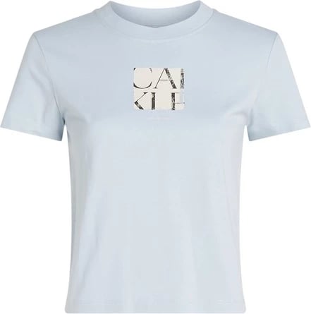 Maicë Calvin Klein Jeans për femra, e kaltër